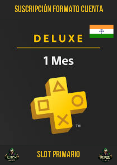 Playstation Plus Deluxe INDIA (1 MES)