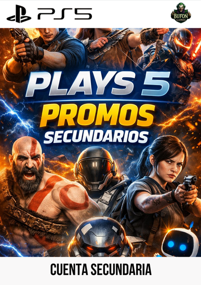 SECUNDARIOS para PLAYSTATION 5