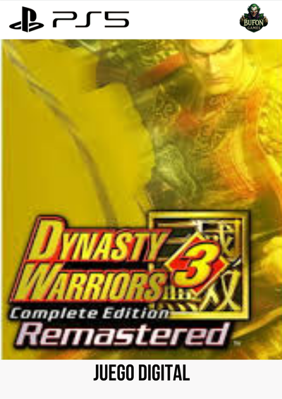 DYNASTY WARRIORS 3: Complete Edition Remastered (Estreno: 1/10/26)