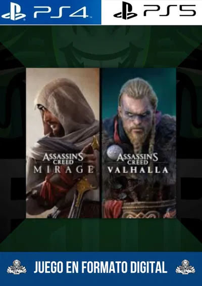 Assassin's Creed Mirage & Assassin's Creed Valhalla Bundle