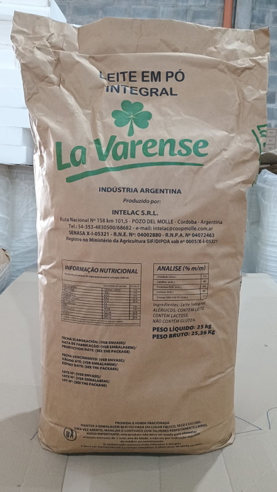 LECHE EN POLVO LA VARENSE X 25KG