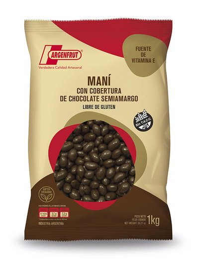 MANI CON CHOCOLATE CON LECHEX 1KG
