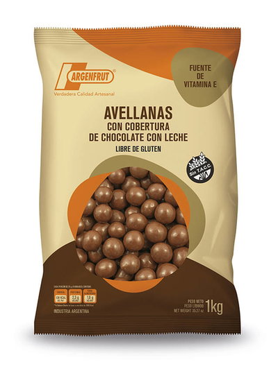 AVELLANAS CHOCOLATE CON LECHE X 1KG