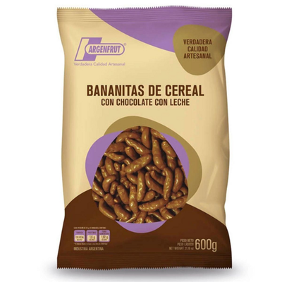 BANANITAS CON CHOCOLATE X 600GR