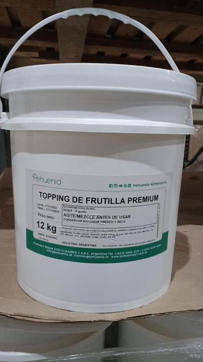 TOPPING FRUTILLA PREMIUM X 12KG