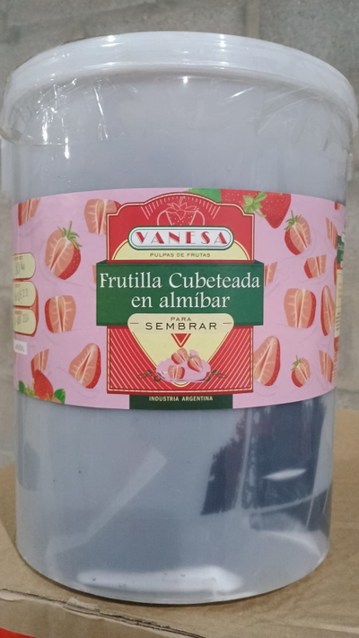 FRUTILLA CUBETEADO PARA SEMBRAR X 10K