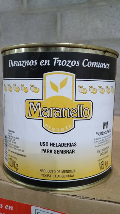 DURAZNO CUBETEADO PARA SEMBRAR X 3KG