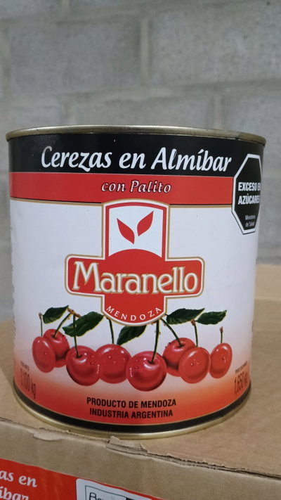 CEREZAS CON PALITO X 3.1KG