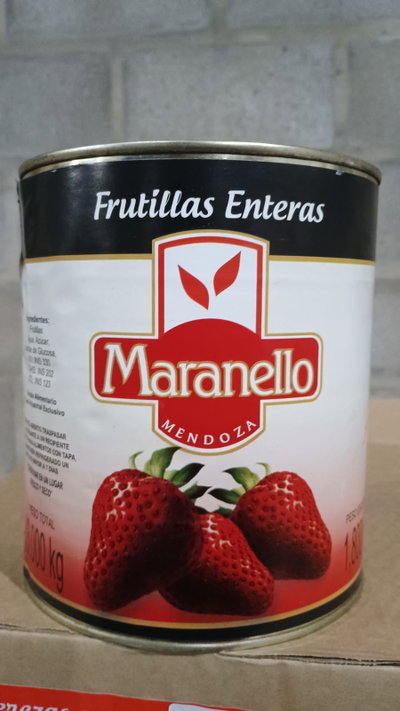 FRUTILLA ENTERA LATA X 3KG