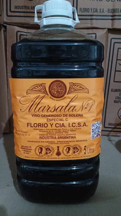 VINO MARSALA X5L FLORIO