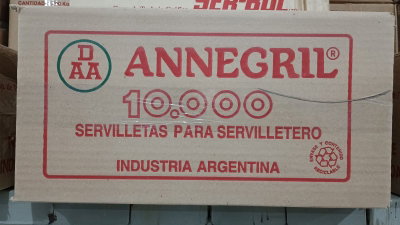 SERVILLETAS SERBOL X 10000 DA
