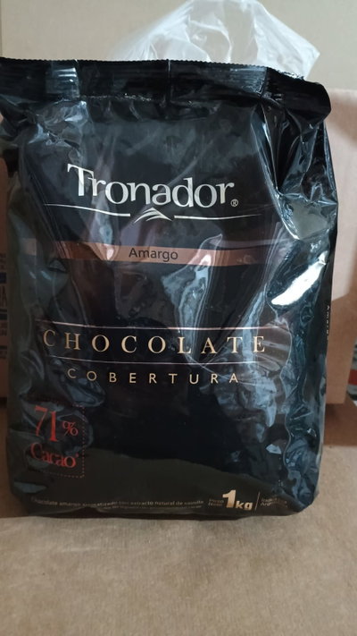COBERTURA AMARGA TRONADOR 70% LODISER X 1KG