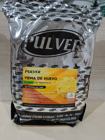 YEMA DE HUEVO EN POLVO X5KG PULVER