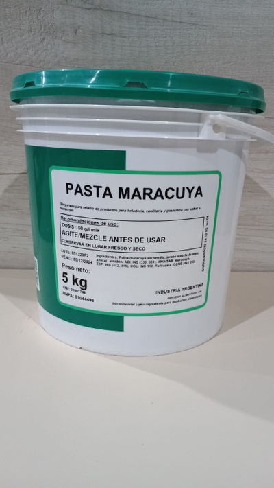 PASTA MARACUYA X 5KG PEHUENIA