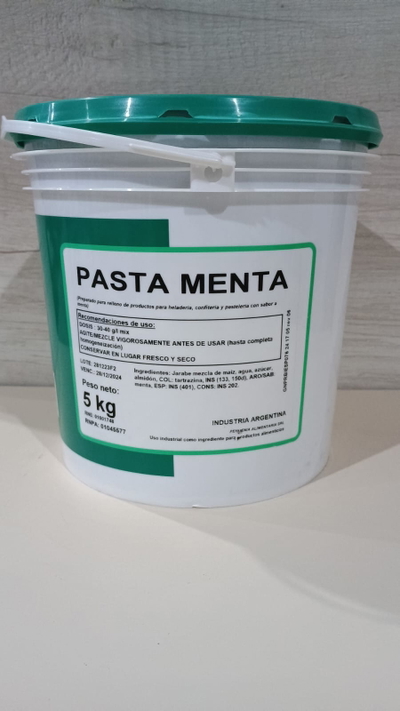 PASTA MENTA X 5KG PEHUENIA