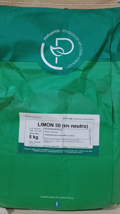 LIMON 50 SIN NEUTRO X 5KG PEHUENIA