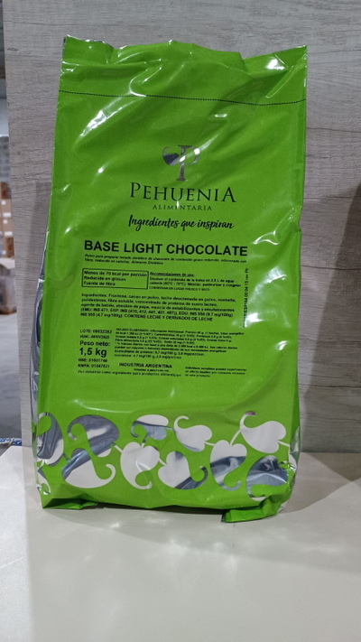 POLVOS LIGHT CHOCOLATE X 1.5kg PEHUENIA