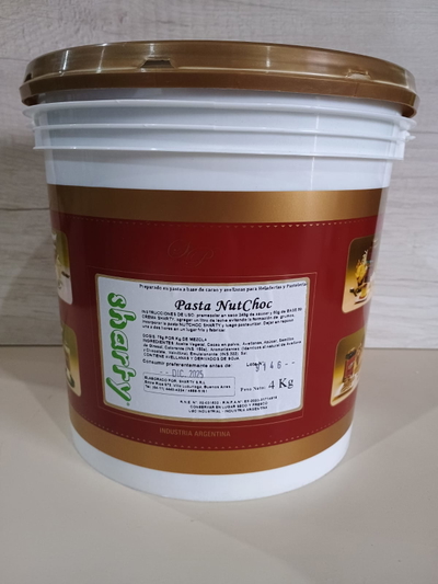 PASTA NUTCHOC X 4KG SHARTY (NUTELLA)