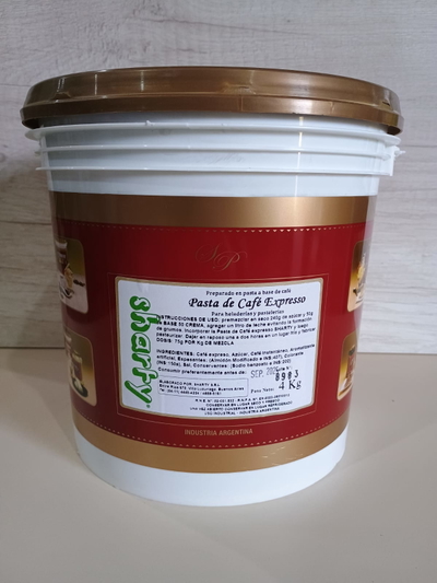 PASTA CAFE EXPRESSO X 4KG SHARTY