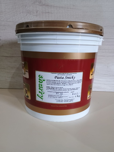 PASTA SNICKER X 4KG SHARTY