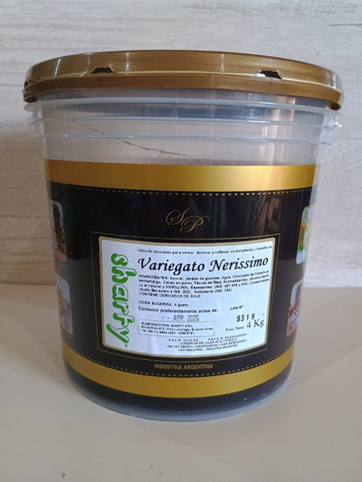 VARIEGATO CHOCOLATE NERISSIMO X 4KG SHARTY