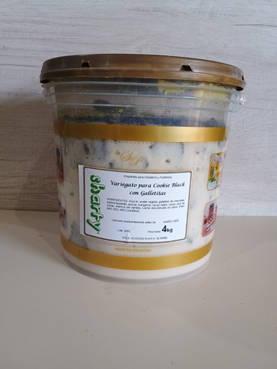 VARIEGATO COOKIE CON GALLETITAS X 4KG SHARTY