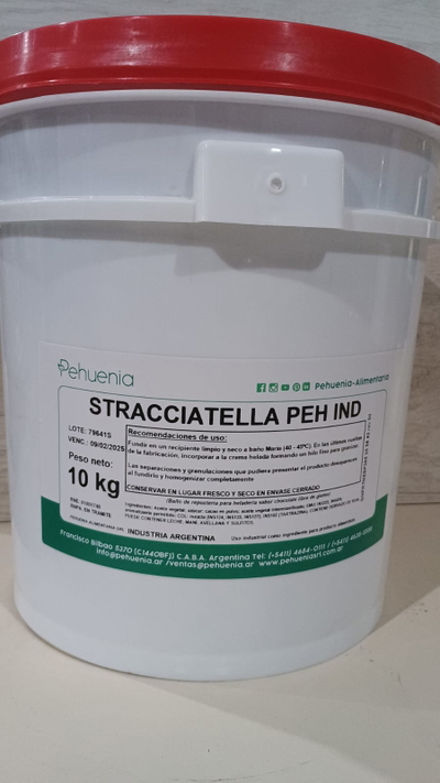 STRACCIATELLA PEHUENIA X 10 KG