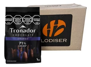 COBERTURA AMARGA TRONADOR 70% LODISER X 6KG