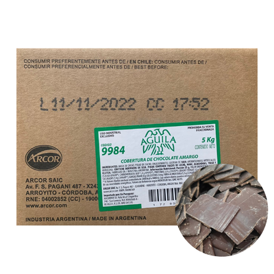 COBERTURA AMARGA AGUILA 9984 STICK X 5KG