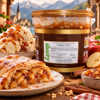 VARIEGATO STRUDEL DE MANZANA X4KG SHARTY