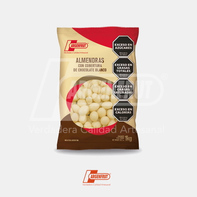 ALMENDRAS CHOCOLATE BLANCO X 1