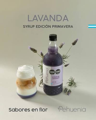 SYRUP DE LAVANDA X 1L PEHUENIA