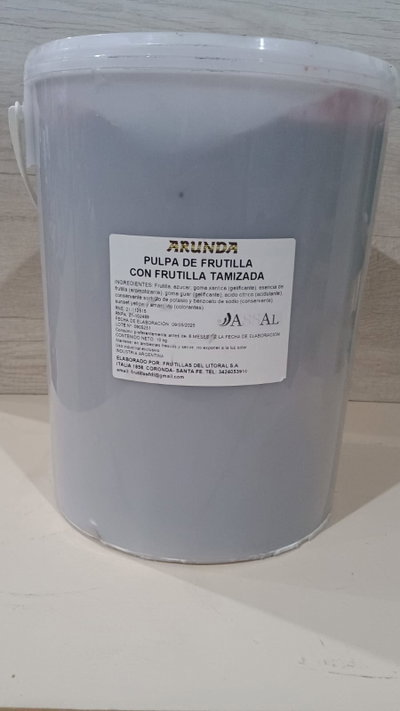 FRUTILLA TAMIZADA ARUNDA X 10KG