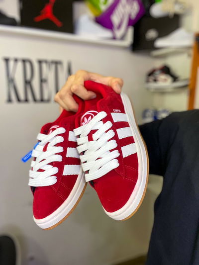 Adidas Campus 00 rojas