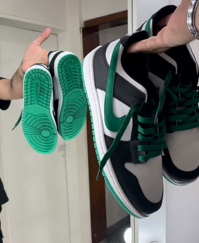 NK sb dunk verde/negro