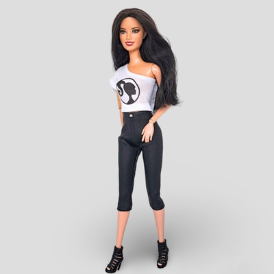 CONJUNTO BLACK BARBIE