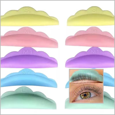 BIGUDIES NUBE SILICONA PARA LIFTING COLOR X 10