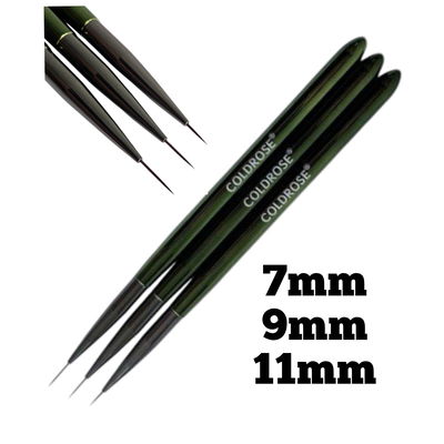 SET X 3 LINER 7,9,11mm COLD ROSE CR000067