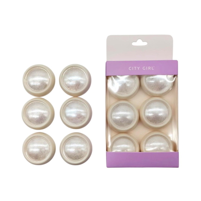 GO26043-1 POLVO AURORA X6 BLANCO CITY GIRL