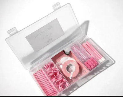 KIT INSUMOS PARA LASHISTAS EN ORGANIZADOR PESTAÑAS