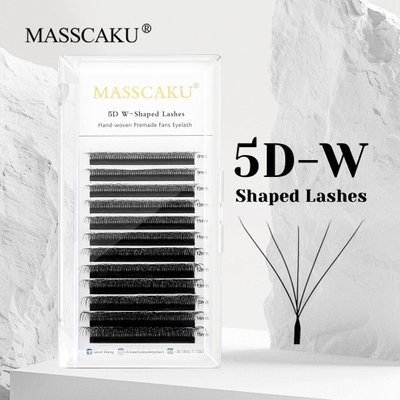 PESTAÑAS MASSCAKU 5D W MIX CLOVER BLACK