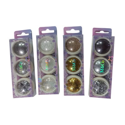 DECORACION X 3 POLVO Y GLITTER pky-b015-21