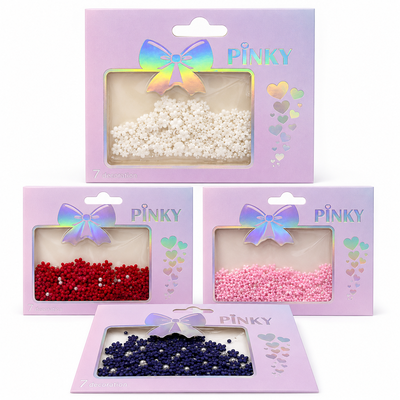 DECO FLORES 3D COLORES SURTIDOS PINKY