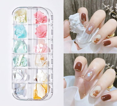 DECORACION X12 PIEDRAS NACAR SURTIDAS MG-251010