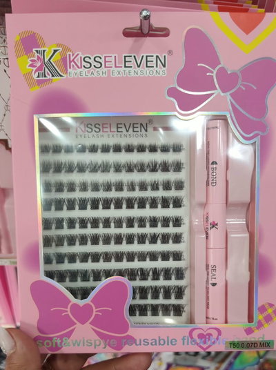 KIT PESTAÑAS POR PUNTO KISSELEVEN