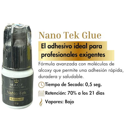 2G ADHESIVO PESTAÑAS 0.05" NANO TEK MACY KOREA