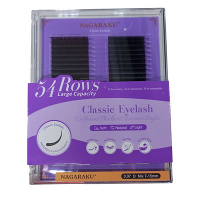 PESTAÑAS 54 FILAS MIX  0.07D NAGARAKU