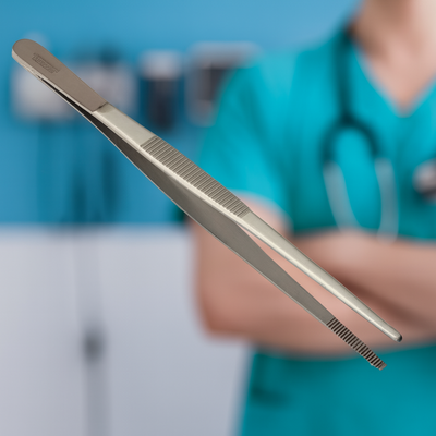 Pinza de disección 14CM