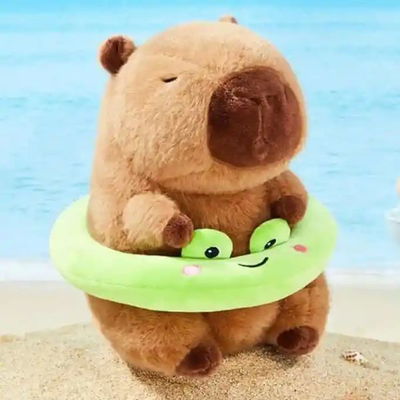 Peluche Capibara C/Flotador 30CM