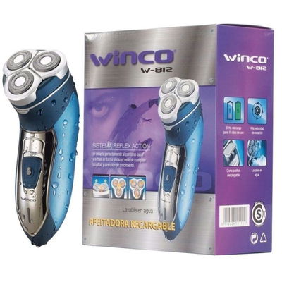 Afeitadora recargable Winco mod. (W-812)